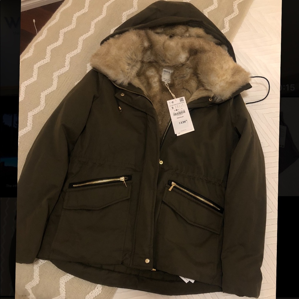Zara Fur Winter Jacket